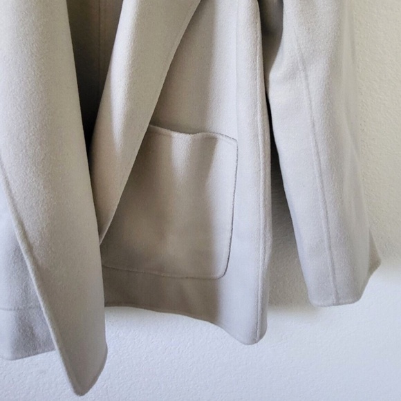 Unworn Rue Sophie Elysee Wool Hooded Jacket in Color Smoke - Picture 7 of 12